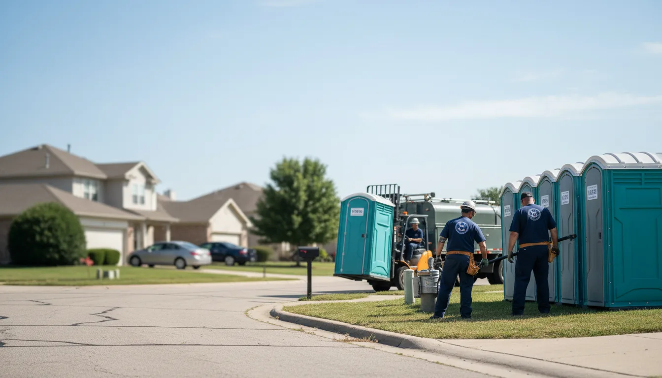 Porta Potty Rental in Baxter Springs, KS near me
